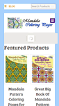 Mobile Screenshot of mandalacoloringpages.net